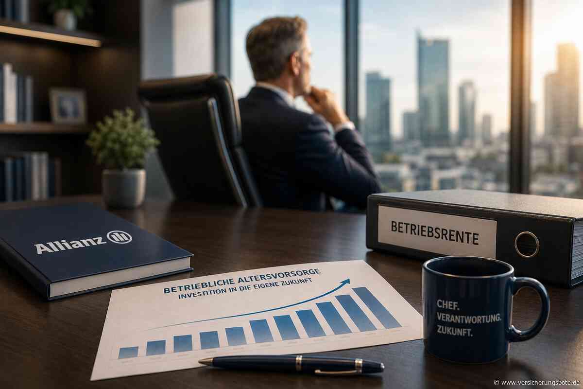 Allianz-Auswertung zur Betriebsrente: So viel investieren Deutschlands Chefs in ihre eigene Altersvorsorge