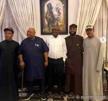 VIDEO: ‘I won, beat you guys,’ Davido tells Wike in playful exchange