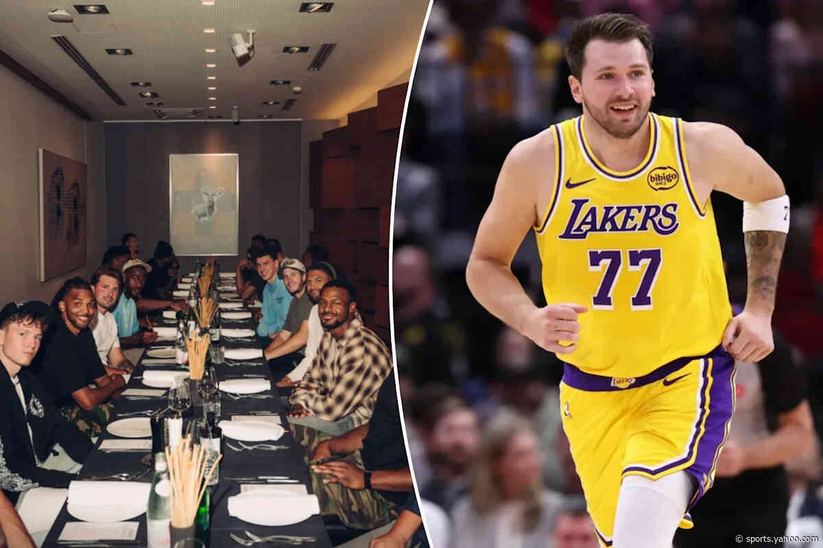 Luka Doncic reveals first look at LeBron-less Lakers