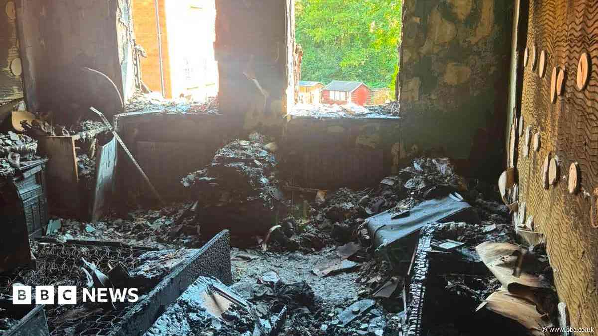 Family 'overwhelmed' by community help after fire