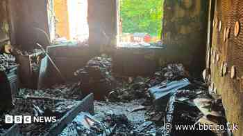 Family 'overwhelmed' by community help after fire