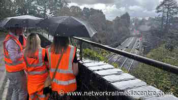 Stourbridge MP sees railway recovery work after wildfire devastation