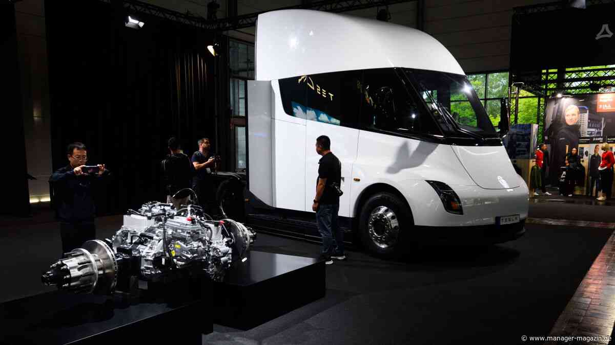Tesla: Elektroautobauer will E-Lastwagen Semi auch in Europa verkaufen