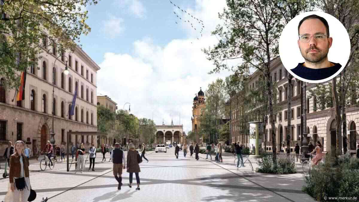 „Mehr Paris wagen“: Wieso mehr Bäume der Münchner Ludwigstraße gut tun