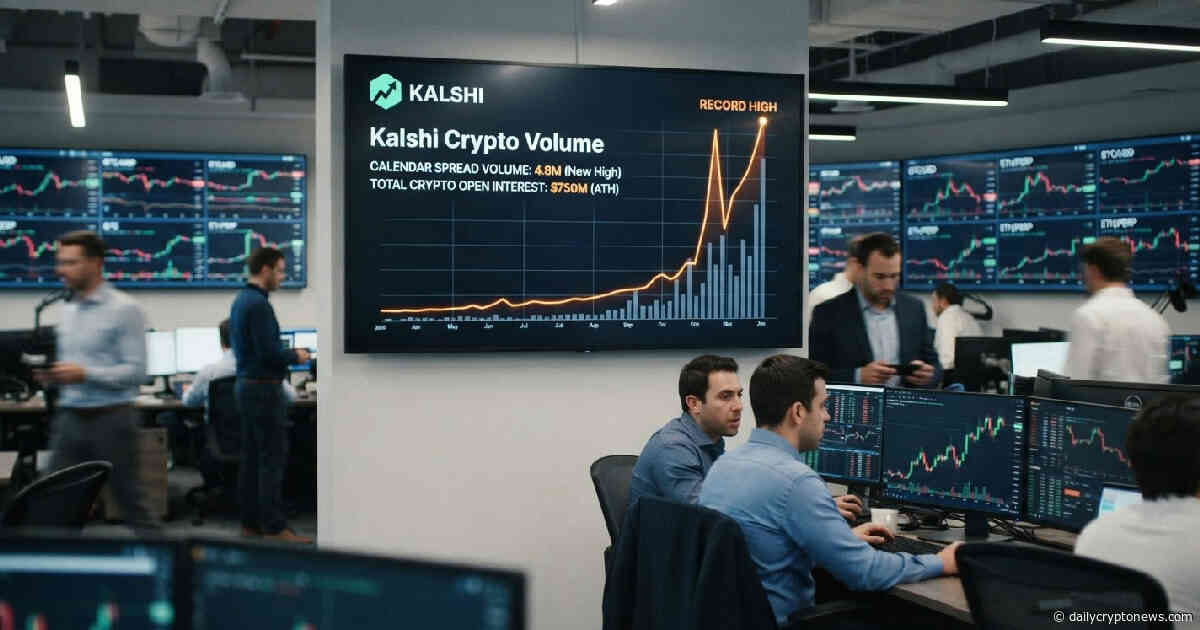 Kalshi crypto prediction volumes hit new records amid bullish market shift