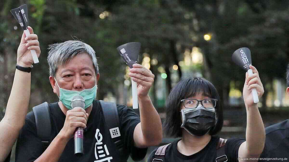Aktivisten von Tiananmen-Mahnwachen in Hongkong verurteilt