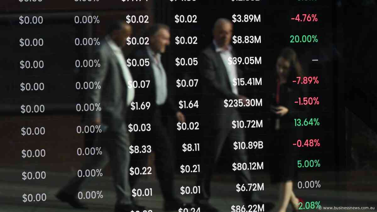 Aussie shares fall for second week as bond worries loom