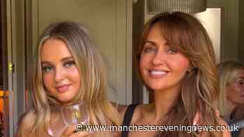 Coronation Street's Samia Longchambon enjoys double celebration with husband and daughter