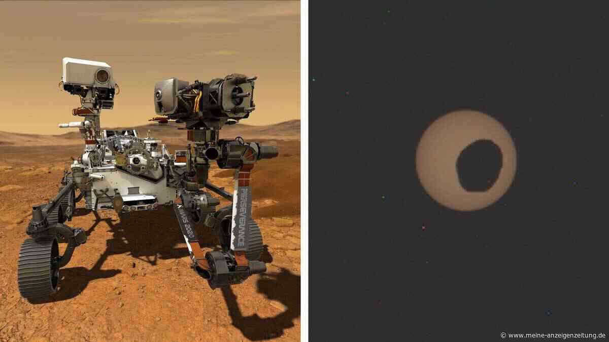NASA-Rover „Perseverance“ beobachtet Sonnenfinsternis auf dem Mars