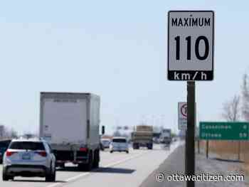 New speed limits come to some Ottawa highways. Here’s where