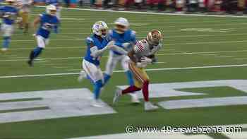 Adrian Martinez's 17-yard TD dime to Watkins boosts 49ers' lead to 40-9 in L.A.