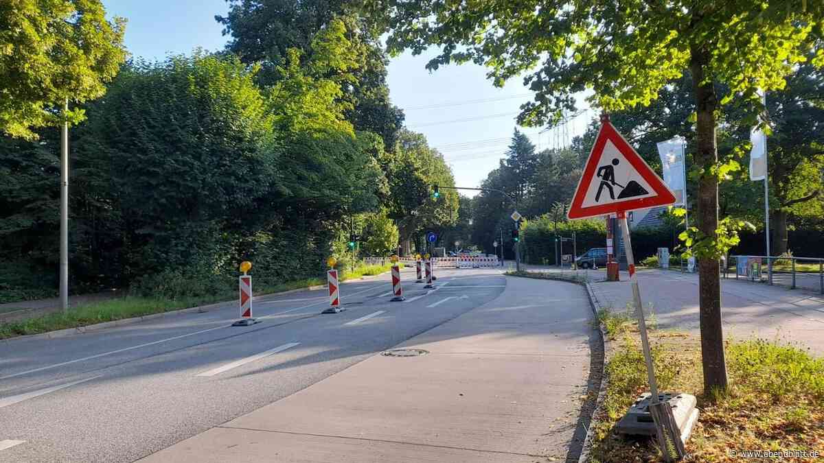 Vollsperrung auf der Bergstedter Chaussee: So ist die Lage nach den Sommerferien