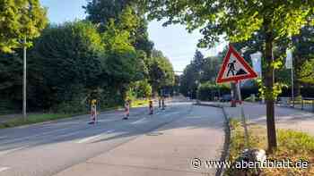 Vollsperrung auf der Bergstedter Chaussee: So ist die Lage nach den Sommerferien