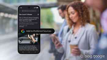 Personalize the content you see on Search, Discover, and News