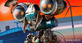 Acht meter hoge AI-robot Re-Bot E1 te zien tijdens Maker Days Eindhoven