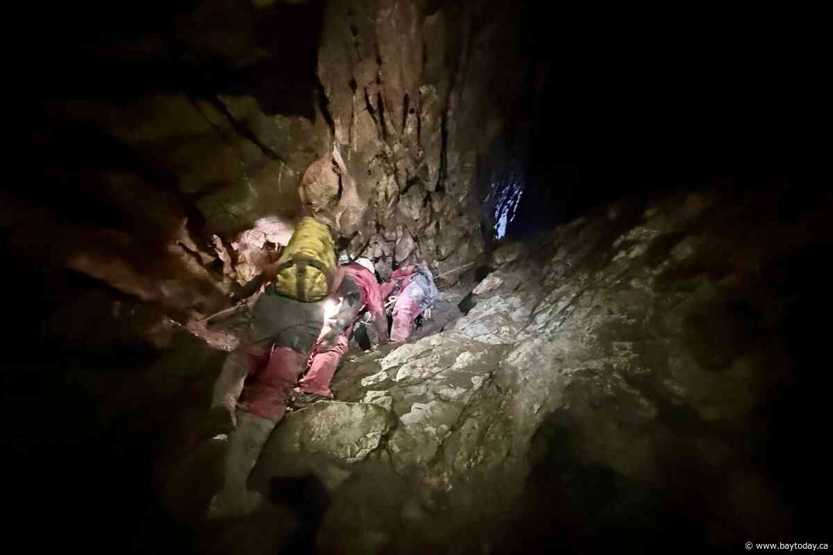Rescuers use new tech to save caver trapped vertically in Alberta's 'Psych Squeeze'