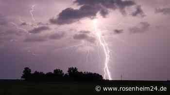 Warnstufe drei in der Region – DWD warnt vor Starkregen und Hagel am Abend