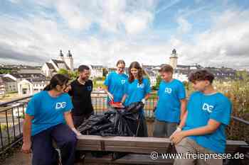 Diese Schüler sorgen in Plauen für Sauberkeit