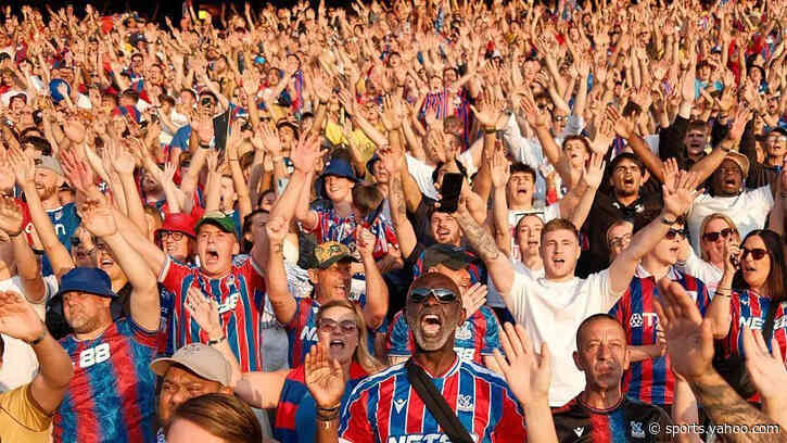 Crystal Palace's numbers last season