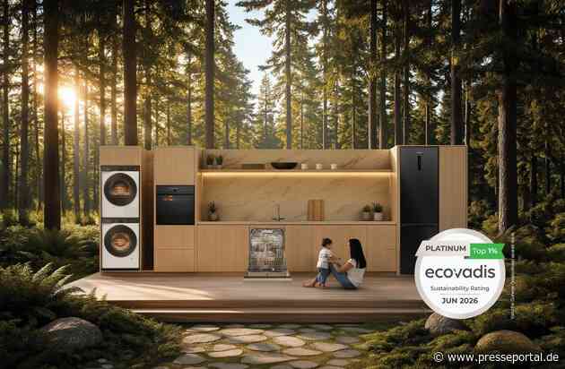 EcoVadis: Hisense Europe zum zweiten Mal in Folge unter den nachhaltigsten 1% weltweit