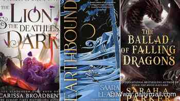 'Grittily gorgeous and sizzlingly sexy' best in Romantasy out now: The Ballad of Falling Dragons by Sarah A. Parker, The Lion and the Deathless Dark by Carissa Broadbent, Earthbound by Saara El-Arifi