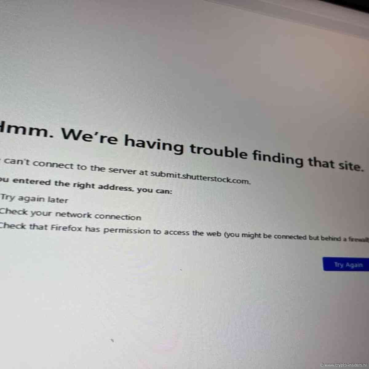 Crypto-netwerk plotseling offline gehaald: munt crasht direct