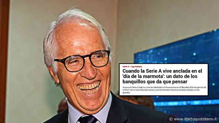 “Sempre le stesse facce, sempre gli stessi nomi. Il ‘nuovo’ non trova spazio”: Marca demolisce il calcio italiano
