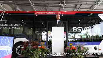50 Stromer für Braunschweig – Bundesverkehrsminister Bilger macht den E-Bus-Check