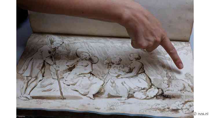 Rijksmuseum krijgt volledig intact tekenboek uit zeventiende eeuw cadeau