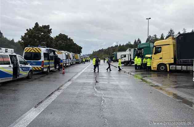 POL-PASTKL: Großangelegte Kontrolle des gewerblichen Güterverkehrs