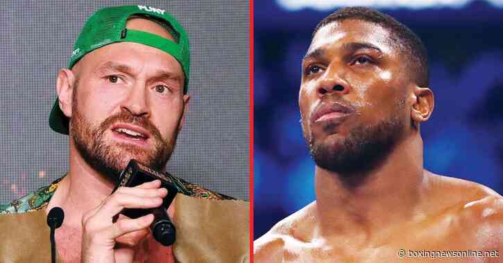 Tyson Fury: It no longer looks like the Anthony Joshua fight will happen