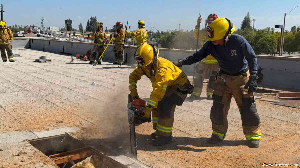 Photo of the Week: Construction company helps with Calif. firefighter training