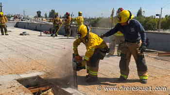 Photo of the Week: Construction company helps with Calif. firefighter training
