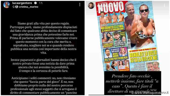“Prendere foto vecchie, metterle insieme, fare titoli ‘a caso'”, “Paparazzi e giornalisti hanno deciso che il nostro privato fosse una notizia da dare”: la rabbia di Sonia Bruganelli e Luca Argentero
