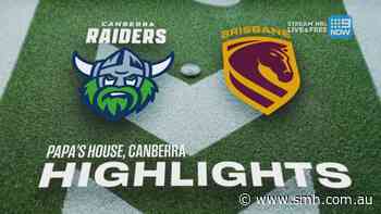 NRL Highlights: Raiders v Broncos - Round 25