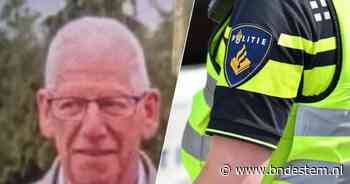 Helikopter ingezet bij zoektocht naar vermiste Bert (74) in Zaltbommel