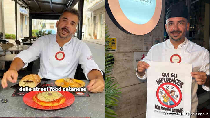 “Qui gli influencer non possono entrare. Uno era venuto a mangiare da cliente, poi si è volatilizzato”: lo sfogo del pizzaiolo Lele Scandurra. Il suo cartello è virale
