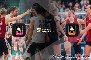 Startschuss für die Volleyball-EM 2026: Frauen und Männer live auf SPORTEUROPE.TV