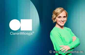 CAREN MIOSGA am Sonntag, 23. August 2026, um 21:45 Uhr im Ersten