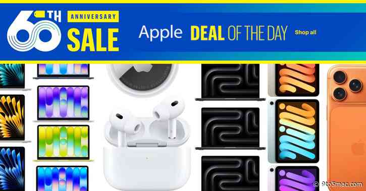Special 1-day Apple anniversary sale: AirPods Pro 3, MacBook Pro $400 off, iPhone Air/17 Pro, AirTag 2, more