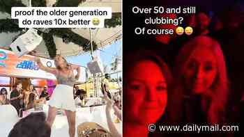 You're never too old to party! Clubbing boosts wellbeing for middle-aged women, study finds