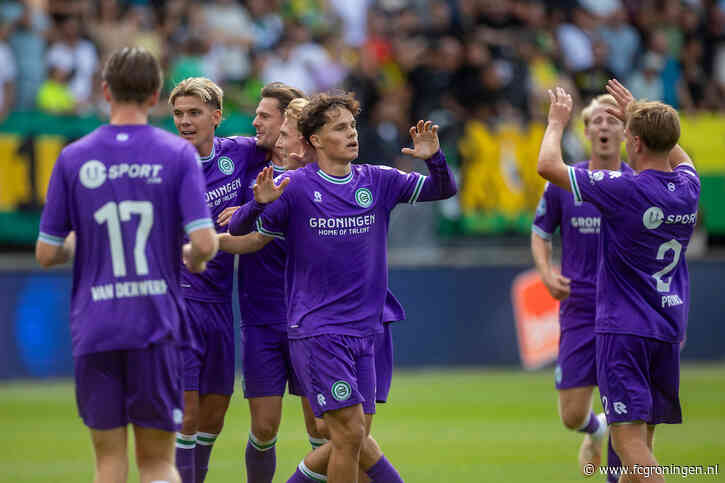 FC Groningen met maximale score naar landskampioen