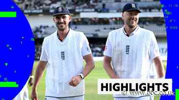 Robinson and Tongue guide England to strong start against Pakistan