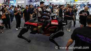 The Grand National of the future? Chinese startup unveils a huge ride-on robot horse