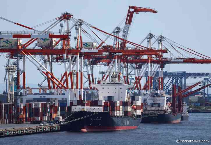 Japan’s exports surge on chips demand, imports hit record on oil costs