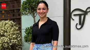 Tamannaah Bhatia stuns in Rs 52K dress and 1 lakh pumps