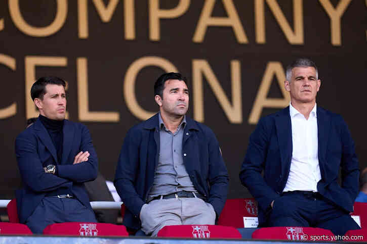 Barcelona sporting director heads to Lisbon with striker talks on the agenda
