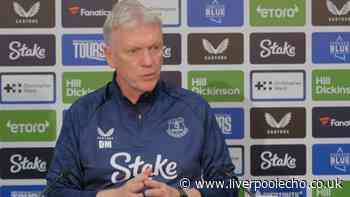 David Moyes press conference LIVE - Everton boss on transfers, Crystal Palace team news