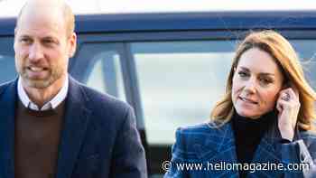Prince William and Kate Middleton pictured putting on united front with royal family after Harry's bombshell update