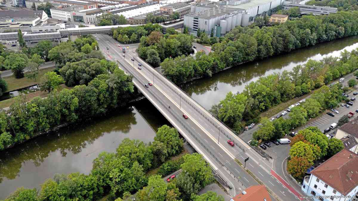 Verkehrsbeschränkungen auf Augsburger MAN-Brücke verschärft: Busse werden umgeleitet